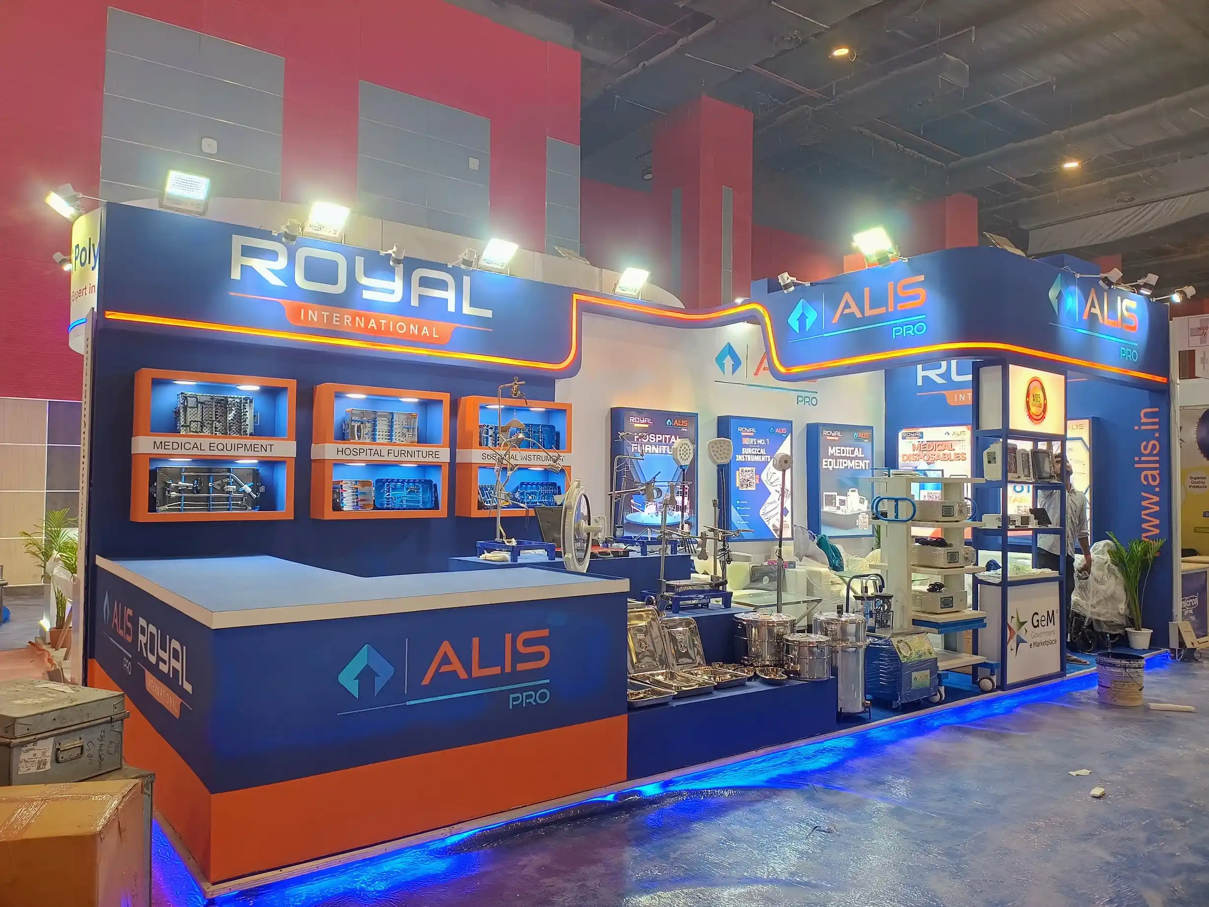 exhibition booth design company in Chennai