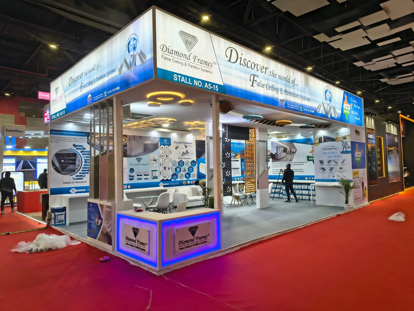 exhibition stall design and fabrication in Noida