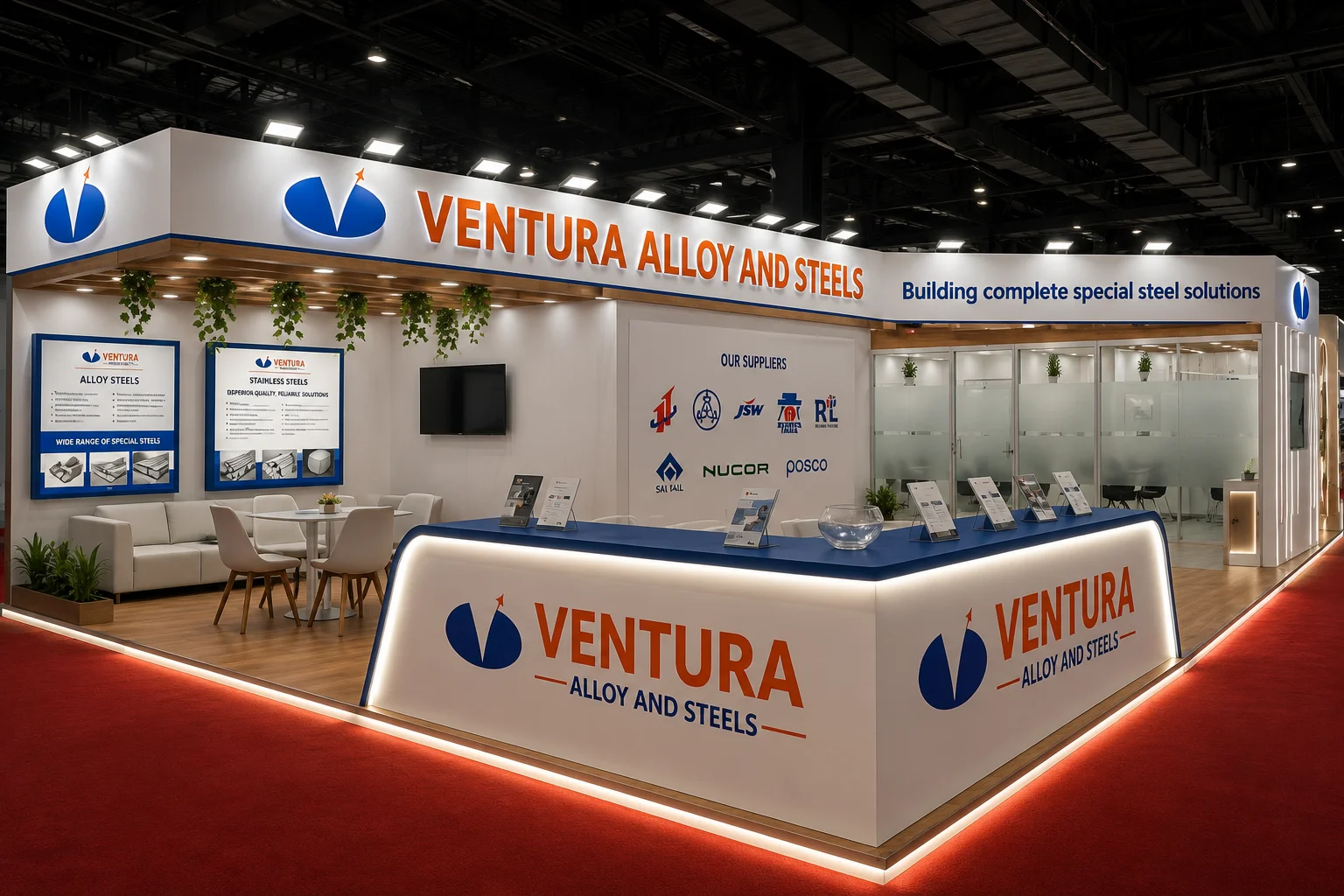 double decker exhibition stand