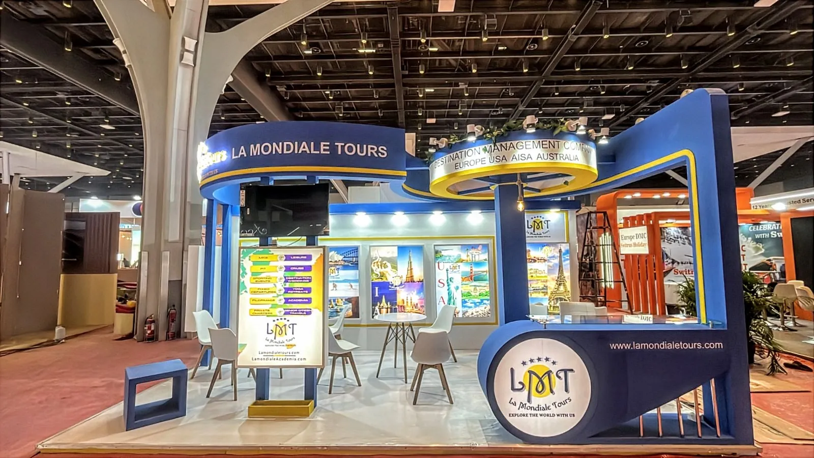 exhibition stand contractors vibrant ideas