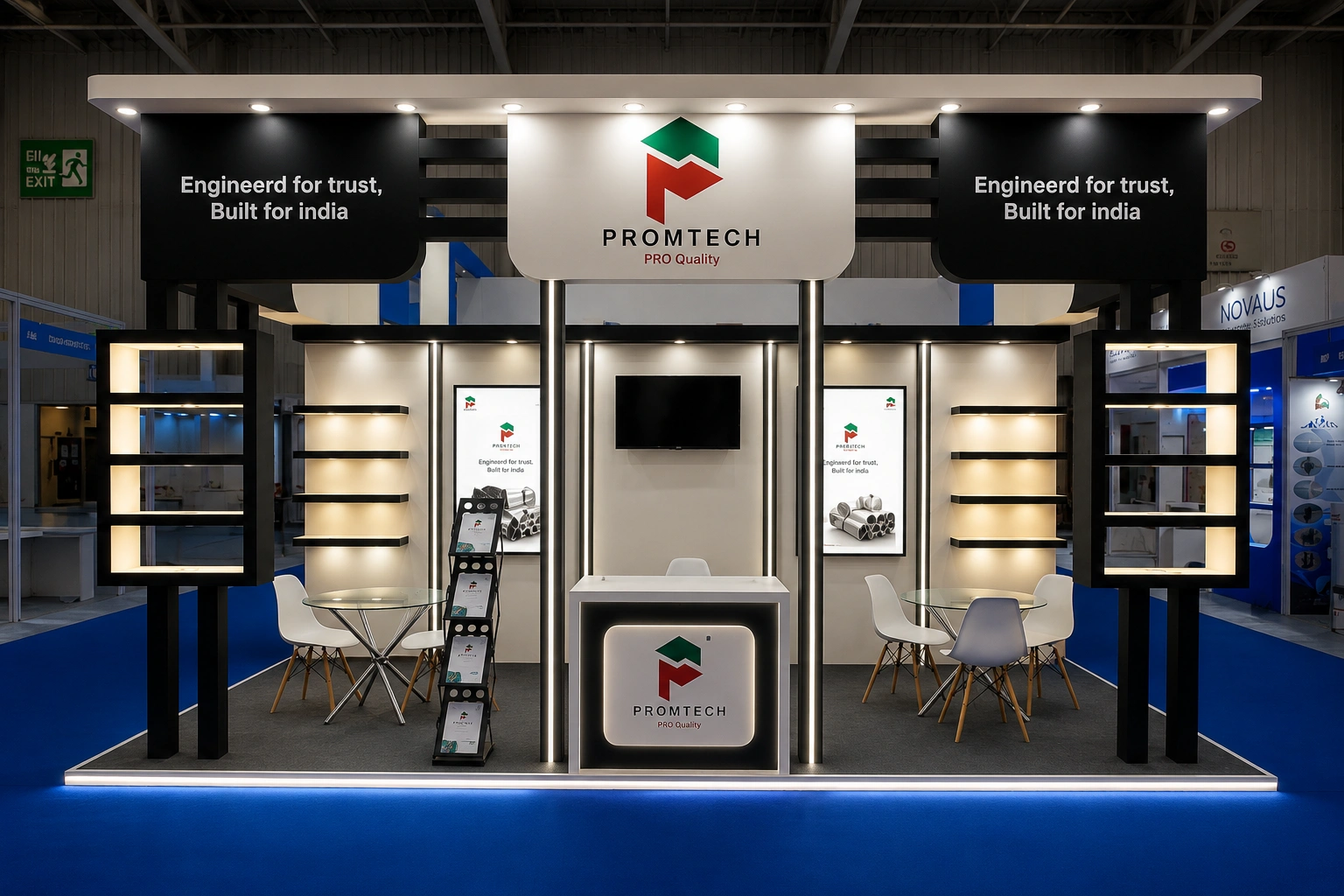 exhibition stall design and fabrication in dubai