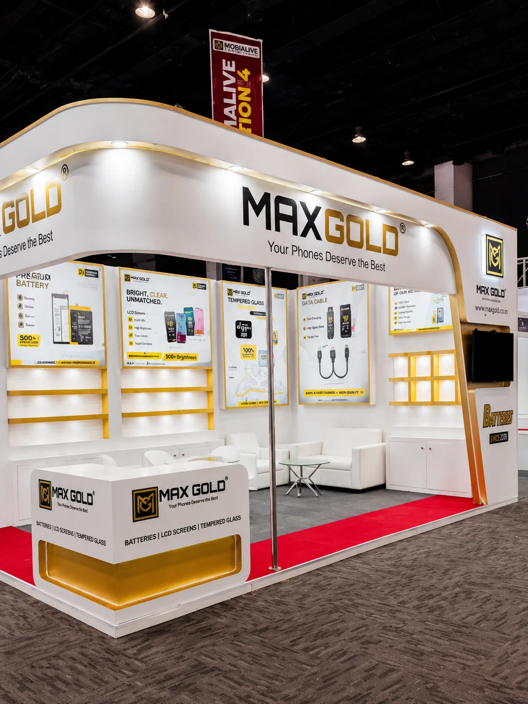 exhibition stall design and fabrication in india