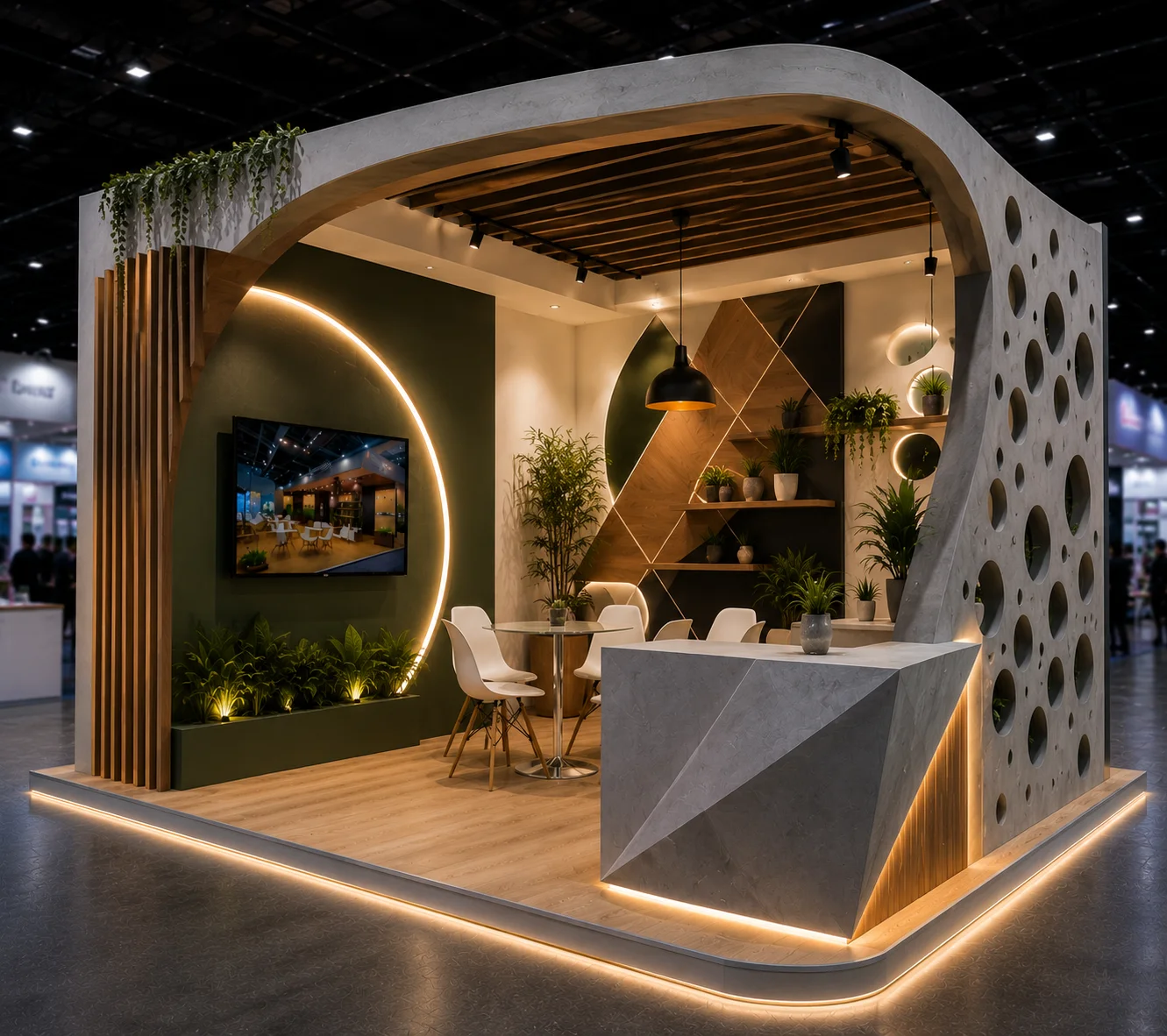 Vibrant Ideas, exhibition stand designer in india