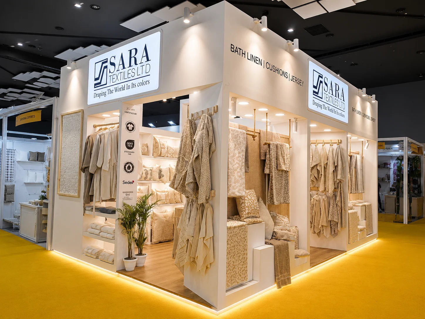 exhibition stall design and fabrication in uae
