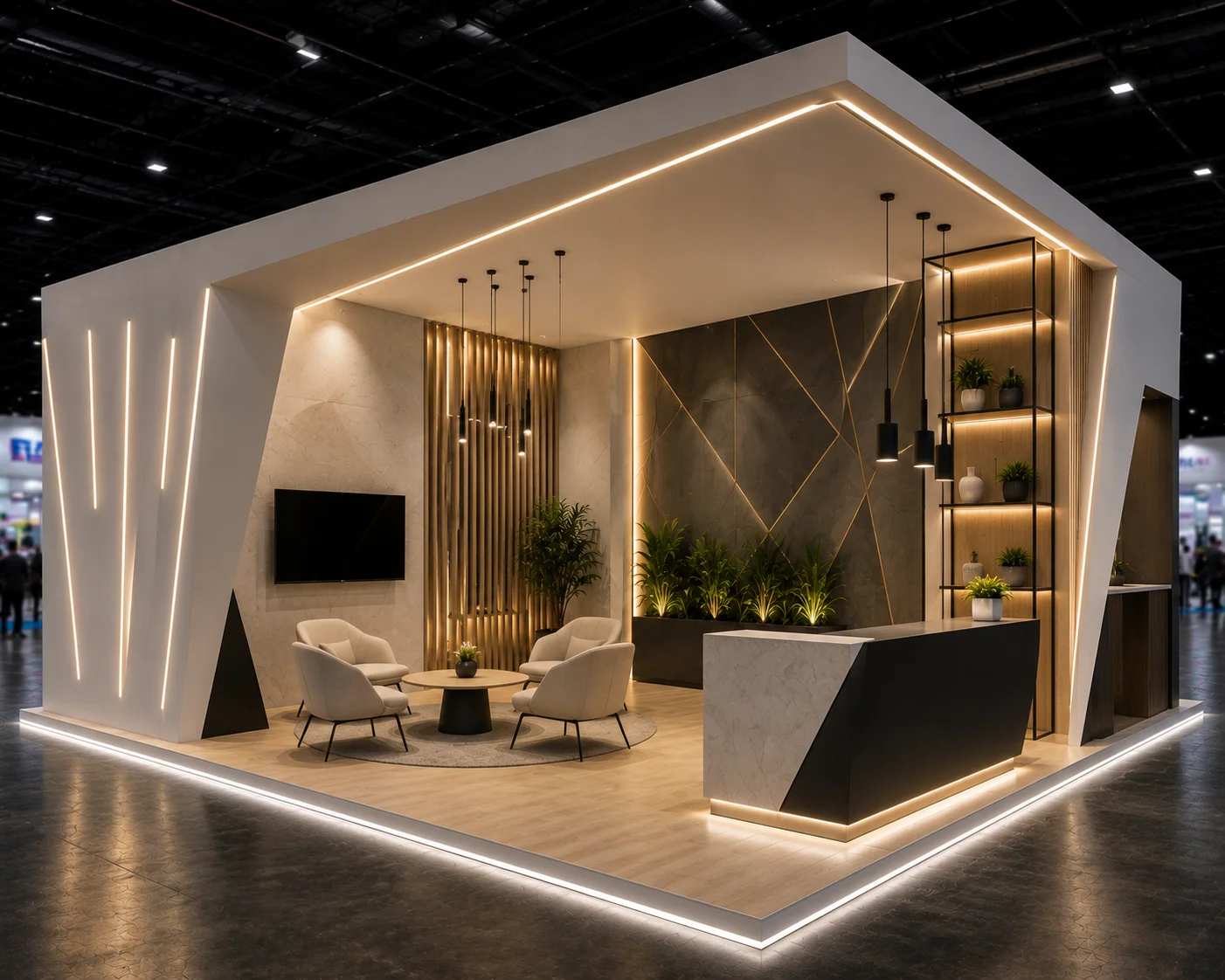 top-notch exhibition stand designer in usa 
